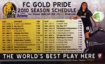 FC Gold Pride 2010 Season Schedule