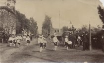 Boys with drums, marching