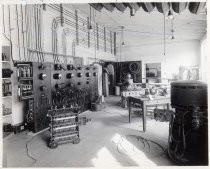 Section of laboratory floor at the Federal Telegraph Company's Palo Alto factory, 1929