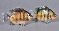 Perch salt & pepper shakers