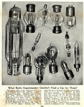 Vacuum Tubes, Early Curves - correspondence to and from Hanscom, 1916, 1918, and 1924; clippings