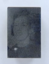 Woman's portrait printing block