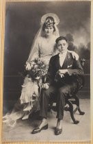 Margaret De Corte and Louis Bartel Castoro wedding portrait