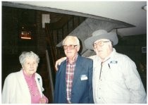 Connie Perham at Foothill Electronics Museum, 1991