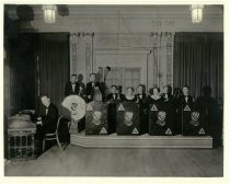 Group portrait of band at O'Brien's