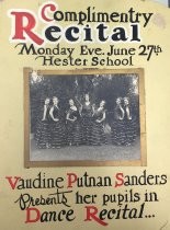 Vaudine Putnam Sanders presents her pupils in Dance Recital