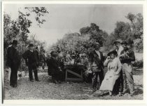 "Picnic in Pacheco Creek at Artesian Well, 1919"