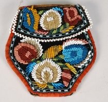 Beaded purse