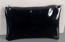 Patent leather change purse