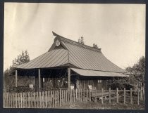 "Japanese Cottage at Nippon Mura, on line of the S.J. & Los Gatos Interurban R.R."