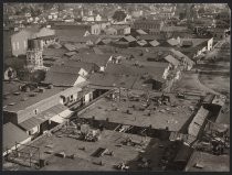 Roof top view of [Market Street] Chinatown, before fire of 1887