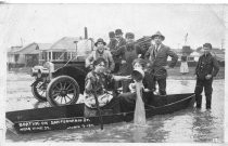 "Boating on San Fernando near Vine St. March 7. 1911"