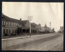 "Los Gatos on line of S.J. & Los Gatos Interurban R.R."