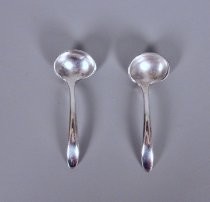 Silver salt spoons