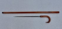 Cane with dagger handle