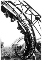 Riding on the "Demon," Great America