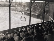 Baseball game at Graham Field