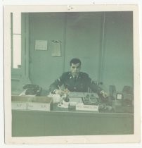 Anthony Ornellas at his desk