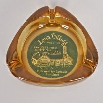 Lou's Village ashtray