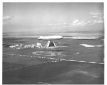 U.S.S. Macon over Moffett Airfield