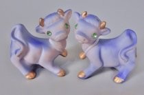 Purple cows salt & pepper shakers