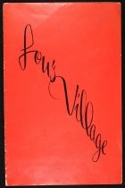 Lou's Village menu, c. 1960s