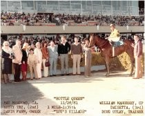 "Bottle Queen" at Bay Meadows