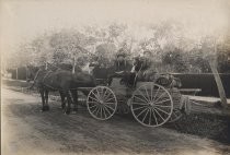 "John, enroute to the Uvas creek, 1898"