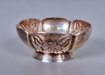 Silver salt dish