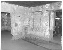 Peralta Adobe interior, before renovation