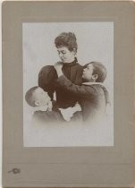Portrait of Florence, Frank, and Andrew P. Hill, Jr