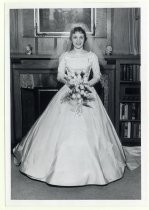 Margaret Ann Hooker on her wedding day