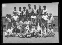 "Orchard School 1941" class portrait