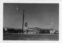 Flying A service station, c. 1965