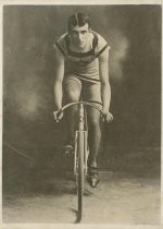 Portrait of Floyd McFarland, cyclist