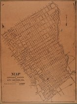 Map of the Sewerage System of the City of San Jose, Cal