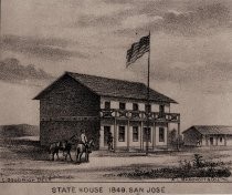 Statehouse, San Jose, California, 1849