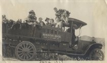 Brochers Bros. truck group portrait