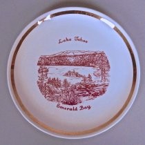 Emerald Bay, Lake Tahoe plate