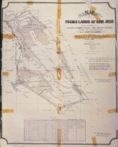 Map of Pueblo Lands of San Jose