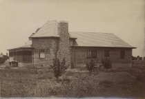 Shingle-sided house