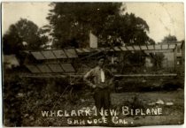 "W.H. Clark New Biplane, San Jose Cal."