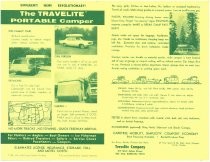 Brochure for the Travelite Portable Camper, c. 1968