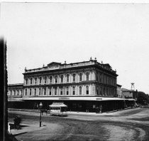 Hensley House at Market & Santa Clara Streets, San Jose, c. 1875