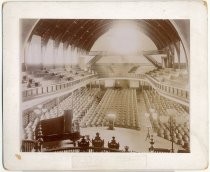 College of the Pacific Conservatory of Music interior, 1896