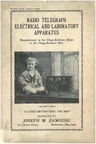 Radio telegraph electrical and laboratory apparatus