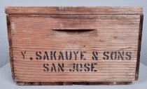 Y. Sakauye & Sons fruit crate