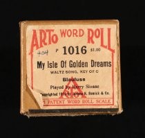 My Isle of Golden Dreams piano roll