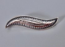 Silver brooch