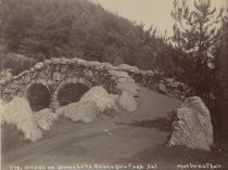 "Bridge on Stowe Lake, Golden Gate Park, Cal."